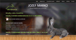 Desktop Screenshot of belgickyobor-marko.sk